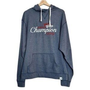 Idaho Champion Gold - UNWIND by LEAGUE Sweatshirt Hoodie Blue Sz XL Flawed